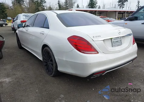 2014 Mercedes-Benz S 550 4Matic from USA, damaged, VIN WDDUG8FB9EA030819